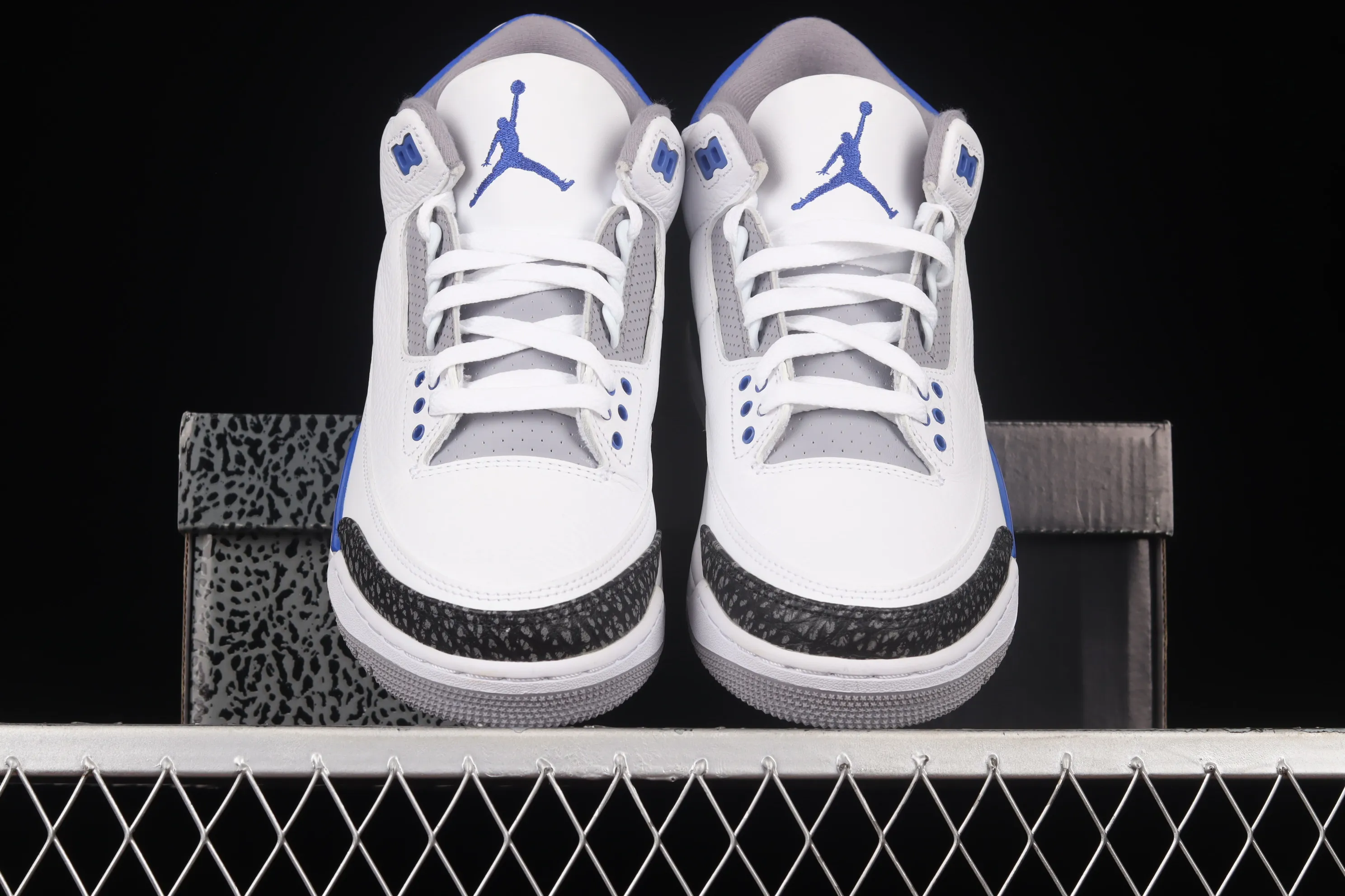 All categories Air Jordan Jordan series basketball shoes Air Jordan 3 foreign trade version Air Jordan 3 "Racer Blue" AJ3 Joe 3 Racing Blue CT8532-145
